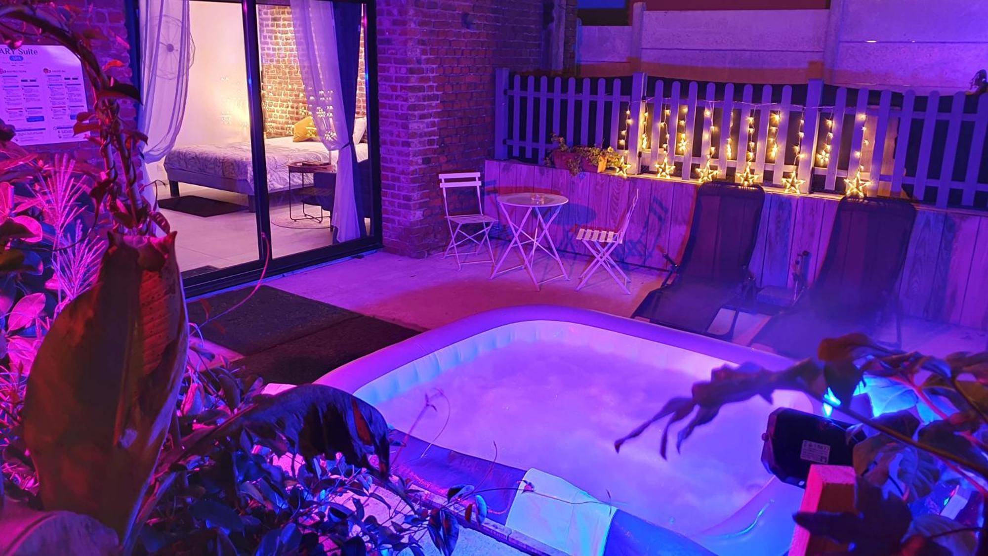 Gary Suite - Studio Cosy, Spa Et Jardin Privatif A 4 Min De Cambrai Awoingt Eksteriør billede